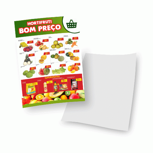Folheto 150g | 40x56cm | 4/0