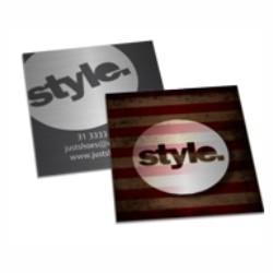 Cartão Duplo 300g |  4/1 | Metalizado + UV 1/0