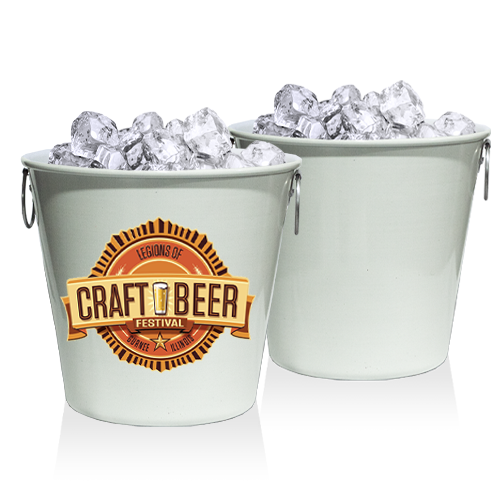 Balde de Alumínio | 6L | Branco