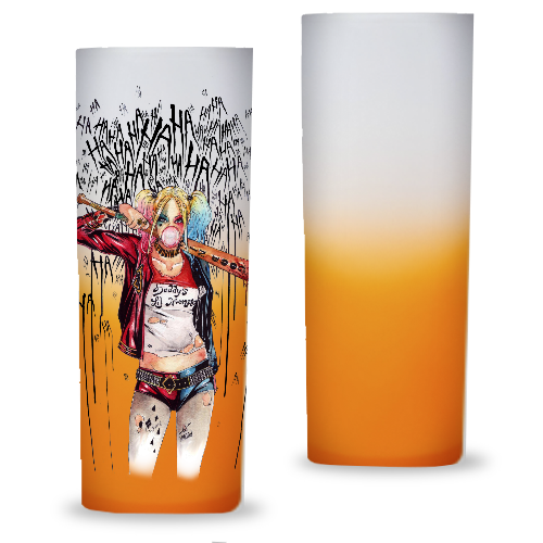 Copo Long Drink | 350ml | Laranja Degradê