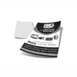 Folheto Offset 75g | 10x14cm | 1/0