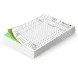 Bloco | 21x30cm | 1/0  |  25x3