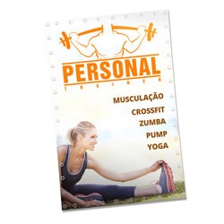 Lona Brilho 440g | Bainha e Ilhós