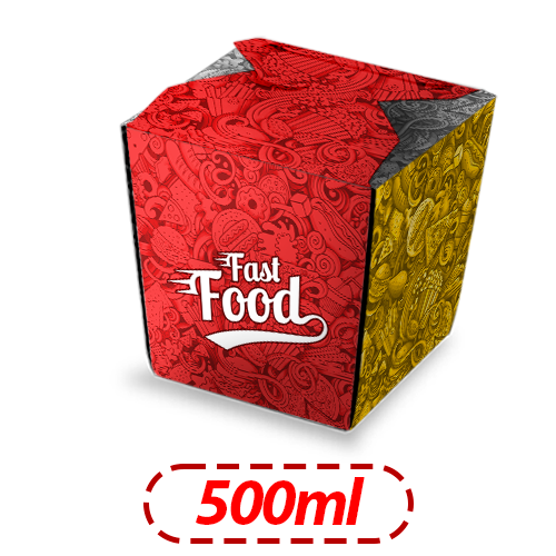 BOX YAKISSOBA | 500ML | Personalizada