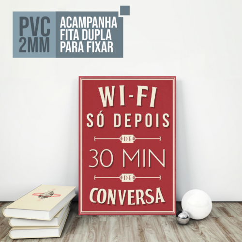 Quadro - Placa Decorativa | 16x21cm