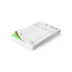 Bloco Autocopiativo | 15x21cm | 1/0  | 25x4